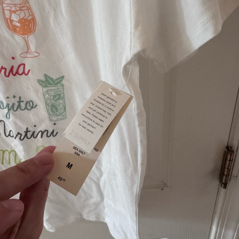 Z Supply Cocktails Boyfriend Tee - Picture 6 of 8